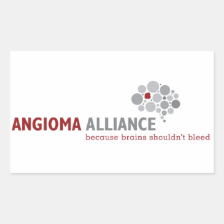 Classic Angioma Alliance Logo Gear Sticker