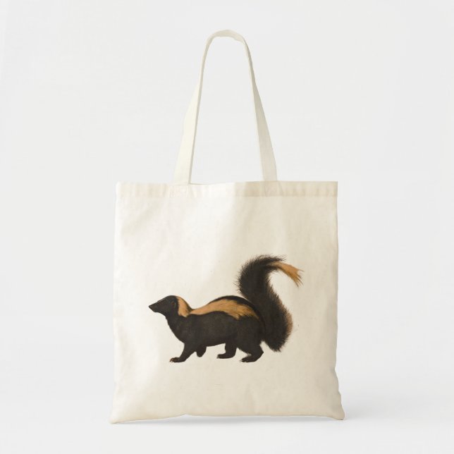 Classic Animals - Skunk Tote Bag (Front)