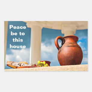 Classic antique still-life with a pitcher sticker