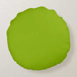 Classic Apple Green Round Throw Pillow – 16” Round