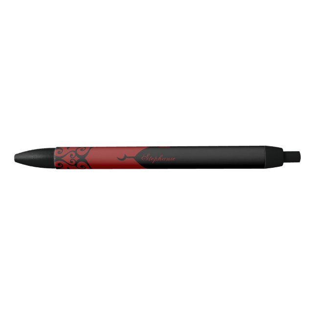 Classic Arabian Style Black Ink Pen (Front)