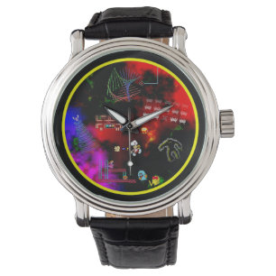 Classic Arcade Images Wrist Watch