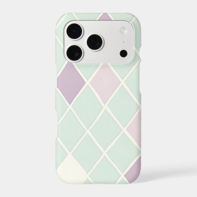 Classic Argyle iPhone Case (Back)