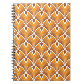 Classic Art Deco Geometric Pattern Notebook