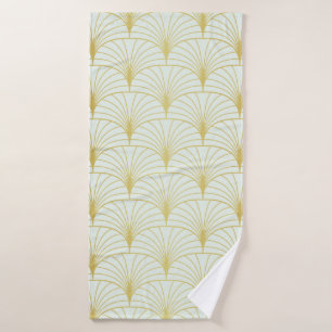 Classic Art Deco Seamless Pattern. Geometric Styli Bath Towel