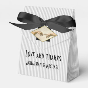 Classic Art Gay Wedding Favor Box