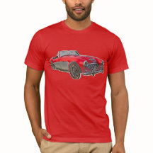 Classic Austin-Healey Abstract T-Shirt