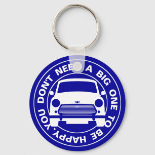 Classic Austin Mini car Keychain