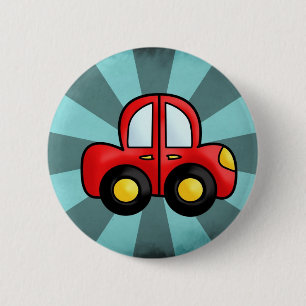 Classic Automobile Art Retro Automotive Print 2 Inch Round Button