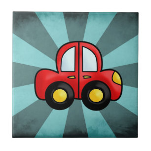 Classic Automobile Art Retro Automotive Print Tile