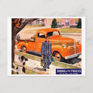 Classic Automobile Postcard