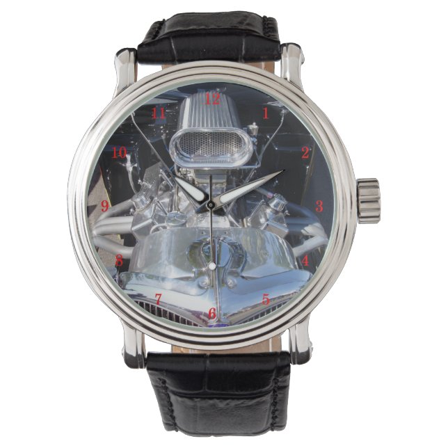 Classic Automobile Wrist Watch (Front)