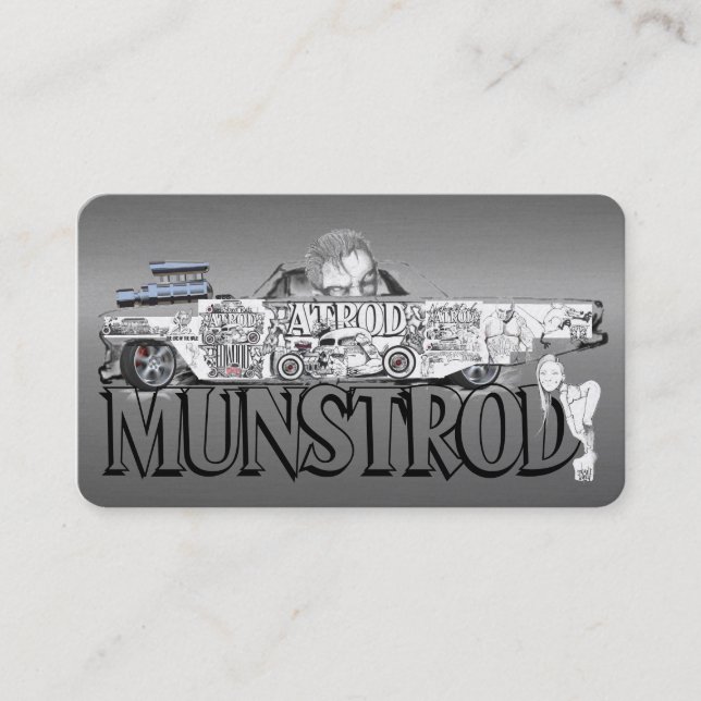 Classic Automotive Business Cards (Front)