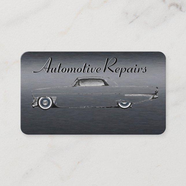 Classic Automotive Business Cards (Front)