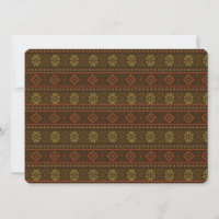 Classic Autumn/fall fair isle/colorwork patterned 