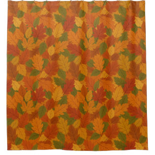 Classic Autumn/fall leaves patterned 