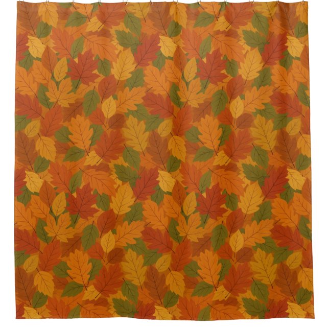 Classic Autumn/fall leaves patterned  (Front)
