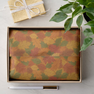 Classic Autumn/fall leaves patterned Tissue Paper