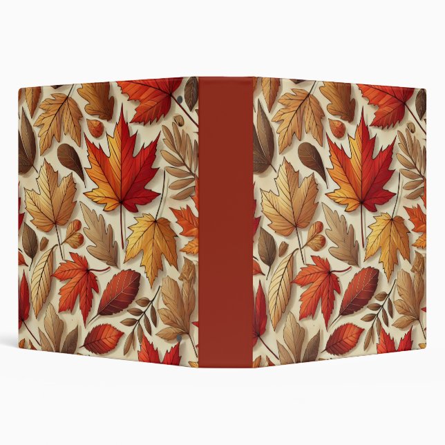 classic Autumn leaves Binder (Background)