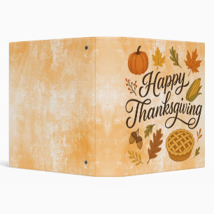 Classic Autumn/Thanksgiving Binder
