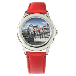 Classic b-17 wwii bomber watch