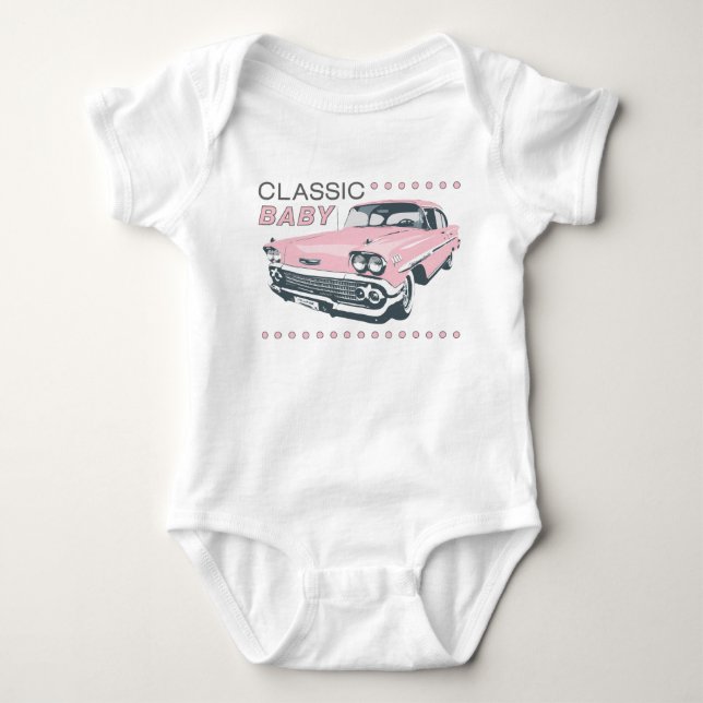 Classic Baby Pink Bodysuit (Front)