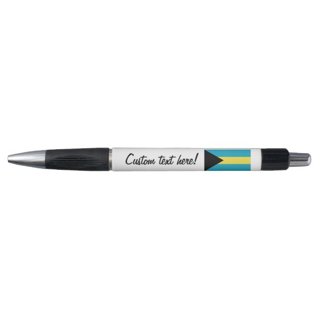 Classic Bahamian Flag Pen (Front)