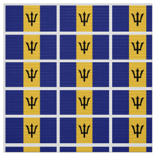 Classic Barbados Flag Fabric