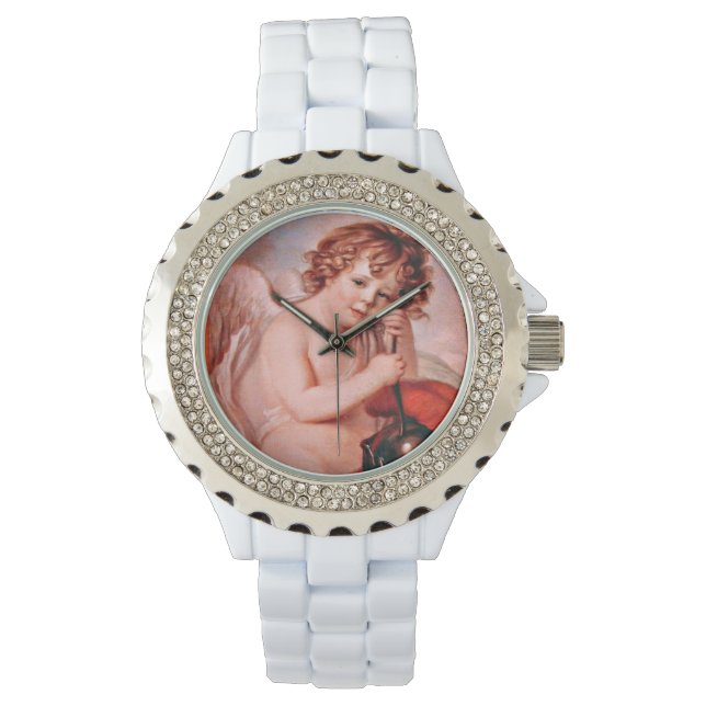 Classic baroque Angel boy Watch (Front)