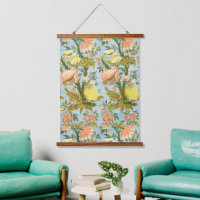Classic Baroque Floral Fruit Damask Textile