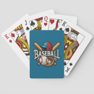 Classic Baseball Essentials / Stylish Retro Legend Playing Cards