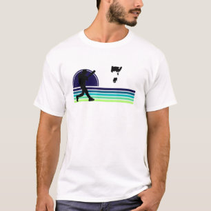 Classic Baseball Warmup Retro Grunge Number Seven T-Shirt
