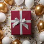 Classic Batch: Rich Burgundy Wrapping Paper Roll<br><div class="desc">Elevate your gift presentations with our exquisite wrapping paper in classic rich burgundy. This classic and minimalist wrapping paper adds a sophisticated touch to any occasion, whether it's for Christmas, birthdays, weddings, anniversaries, graduations, baby showers, or any special celebration you have in mind. Simple and clean design with solid colours...</div>