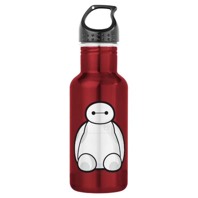 Classic Baymax Sitting Graphic 532 Ml Water Bottle (Front)