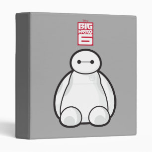 Classic Baymax Sitting Graphic Binder