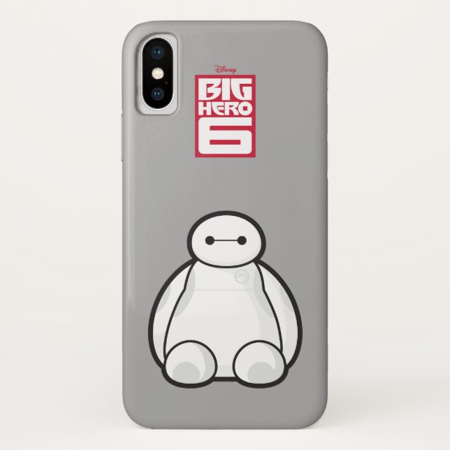 Classic Baymax Sitting Graphic Case-Mate iPhone Case (Back)