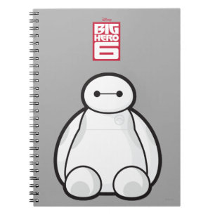 Classic Baymax Sitting Graphic Notebook