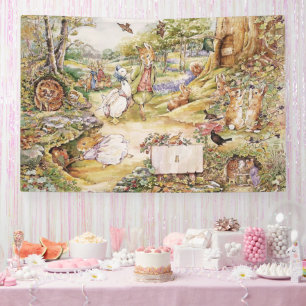 Classic Beatrix Potter Peter the Rabbit Party  Banner