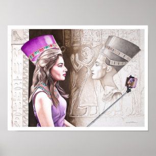 Classic Beauty: Nefertiti Now and Forever Poster