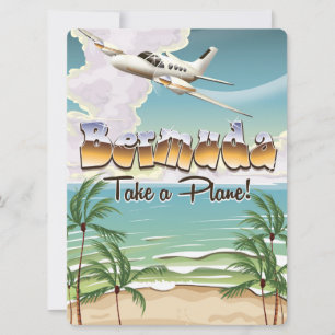 Classic Bermuda vacation poster.