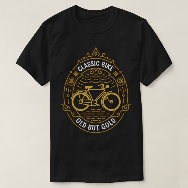 Classic Bike T-Shirt (Design Front)