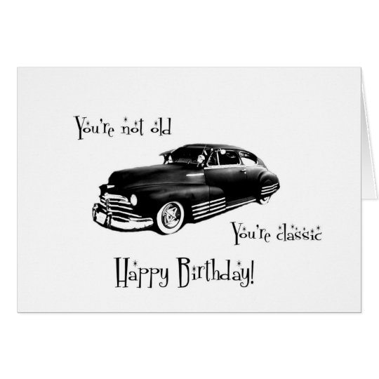 Classic Birthday Card