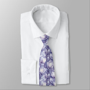 Classic Birthday Gifts For Husband Tulip Flower Tie