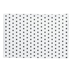 Classic Black and White Polka Dot  Pillowcase
