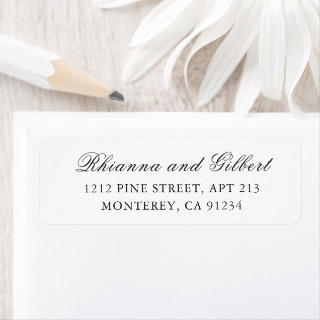 Classic Black and White Timeless Wedding (Insitu)