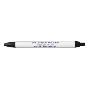 Classic Black Ink Pen