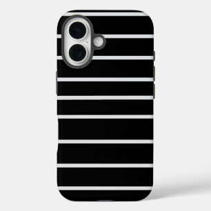 Classic Black Metalic Cream Veil  iPhone 16 Case