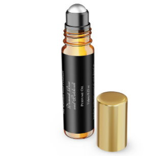 Classic Black Perfume Roller Bottle label