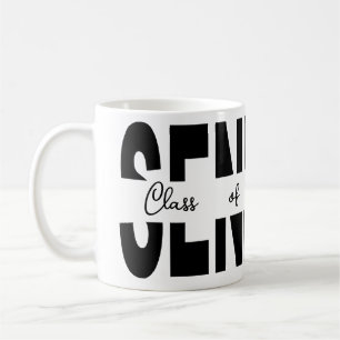 Classic black Senior custom Coffee Mug