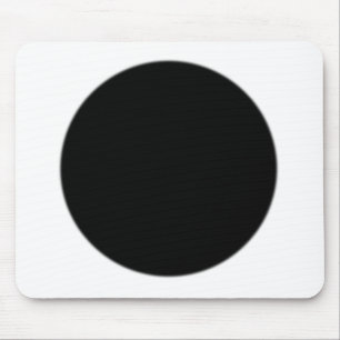 classic Black SpotDot Mouse Pad